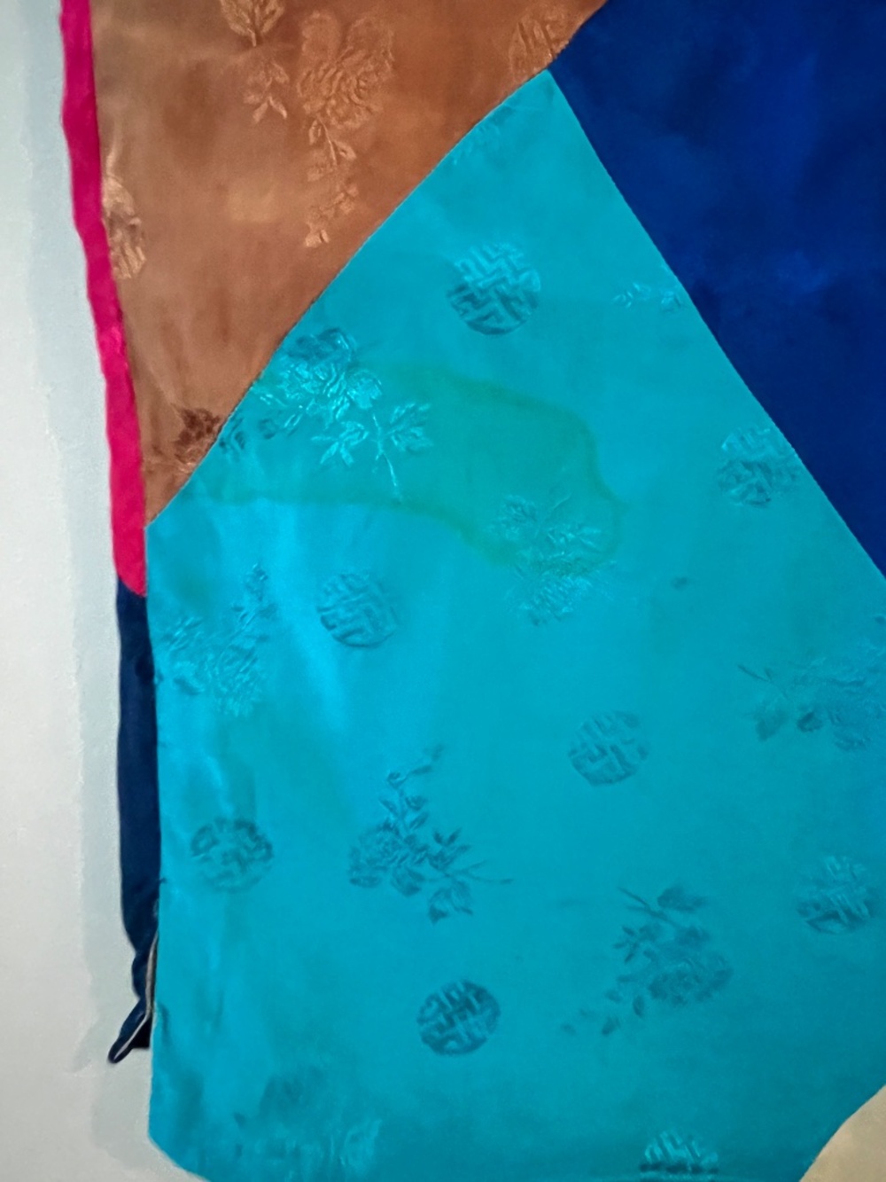 Authentic Vintage Royal Lynne Silk Geometric Sleeveless Dress - Picture 11 of 11